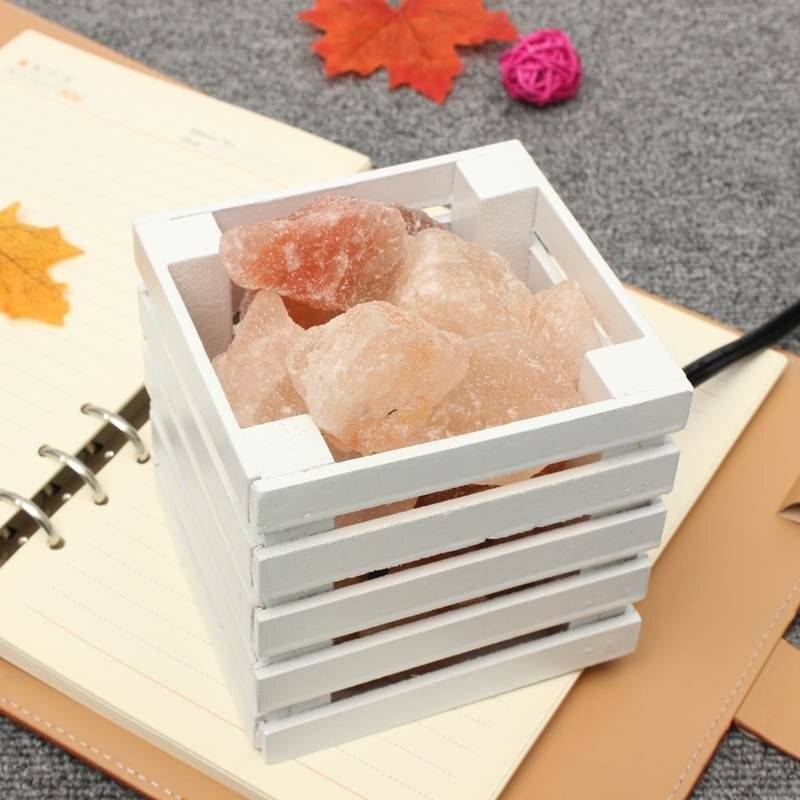 Himalayan Salt Lamp in Square Box