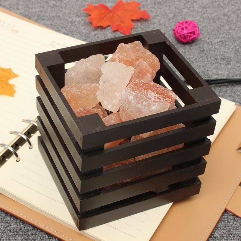 Himalayan Salt Lamp in Square Box