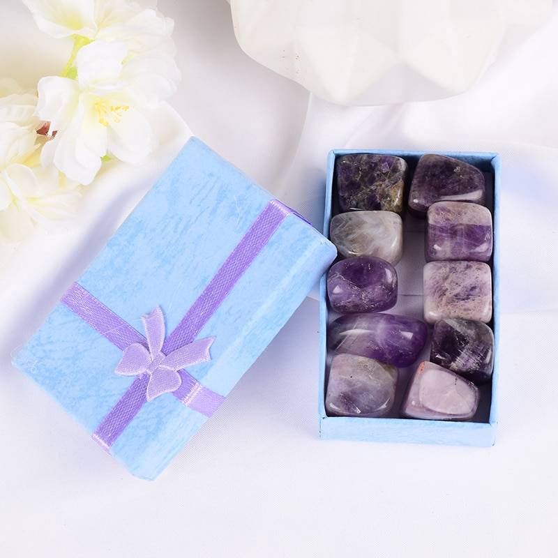 Natural Tumbled Stone 10 pcs Set