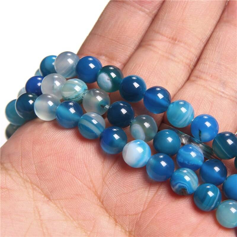 Gray Smoky Agates Beads