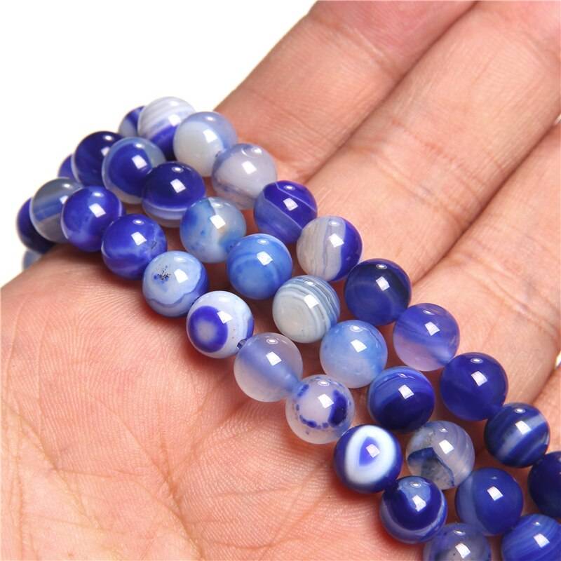 Gray Smoky Agates Beads