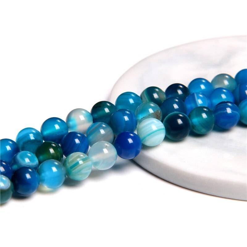 Gray Smoky Agates Beads