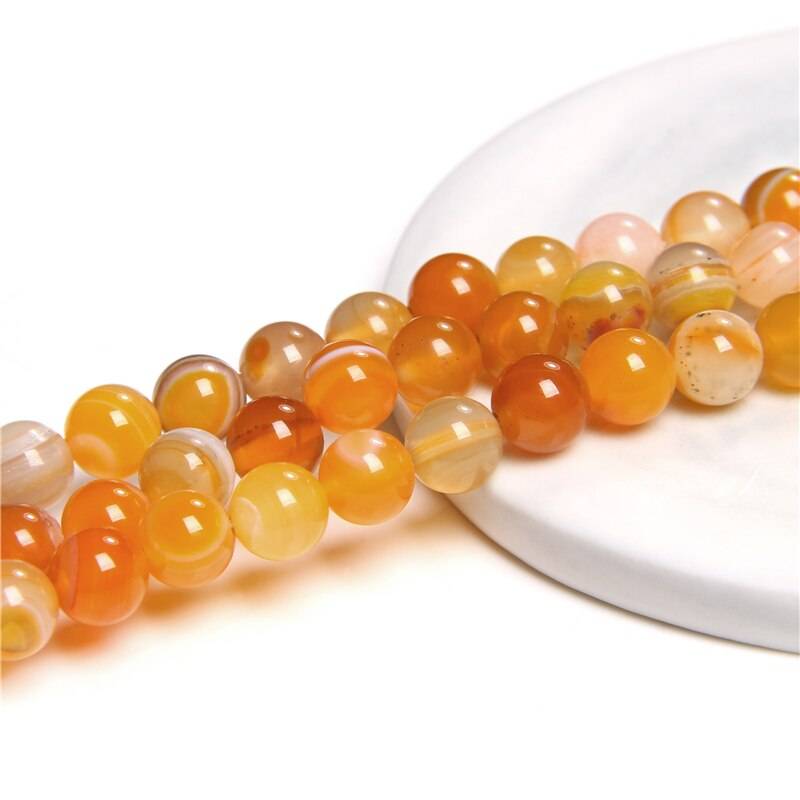 Gray Smoky Agates Beads
