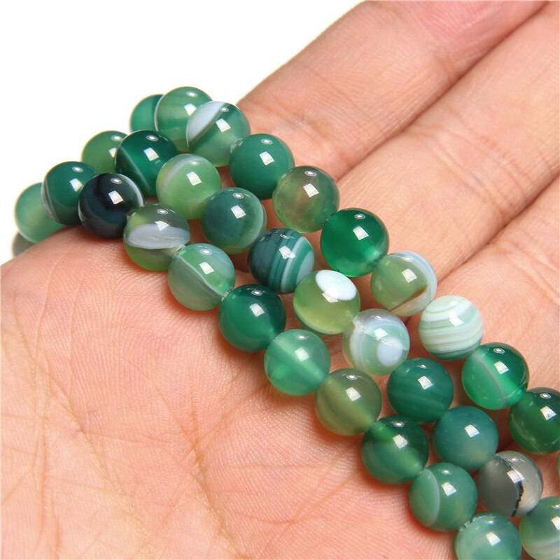 Gray Smoky Agates Beads