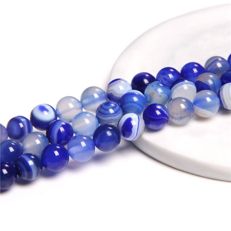Gray Smoky Agates Beads