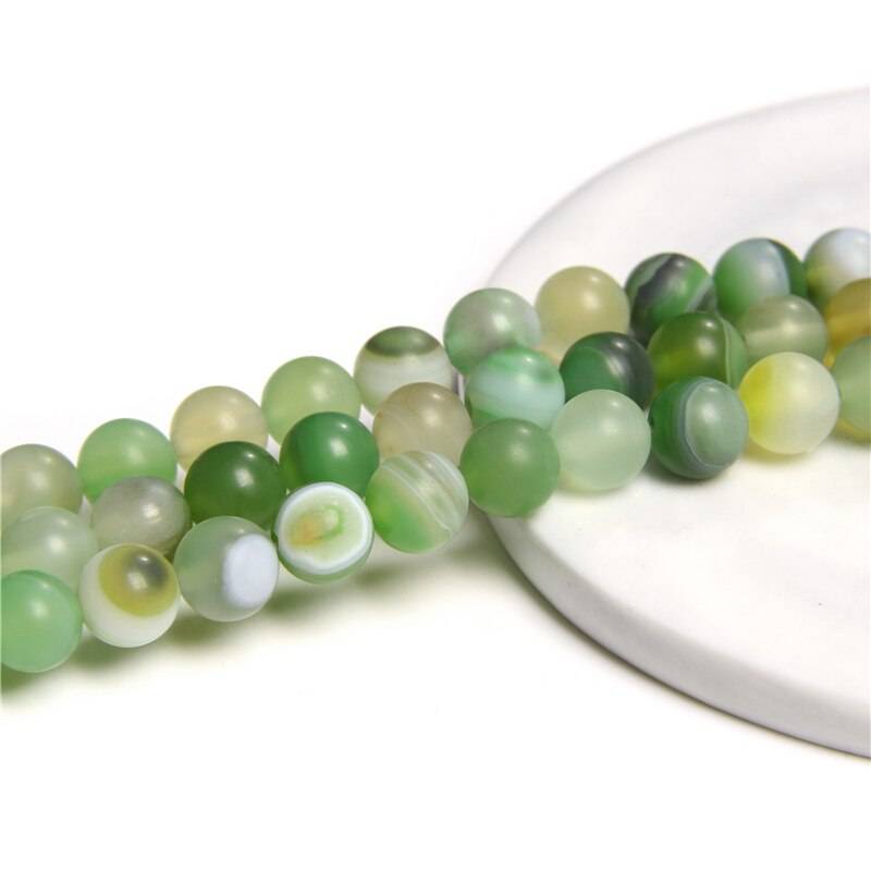 Gray Smoky Agates Beads