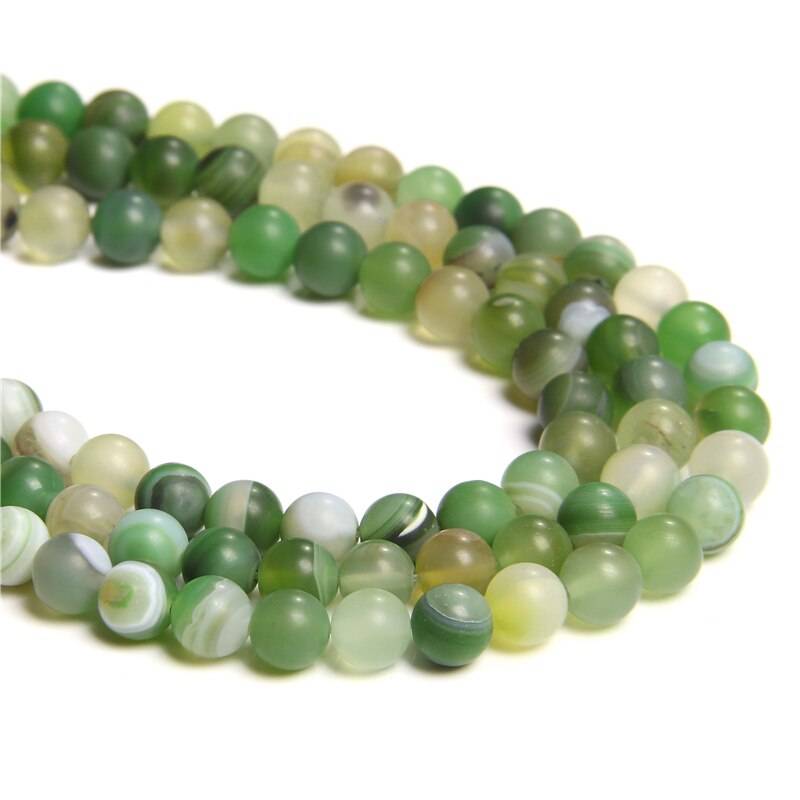 Gray Smoky Agates Beads