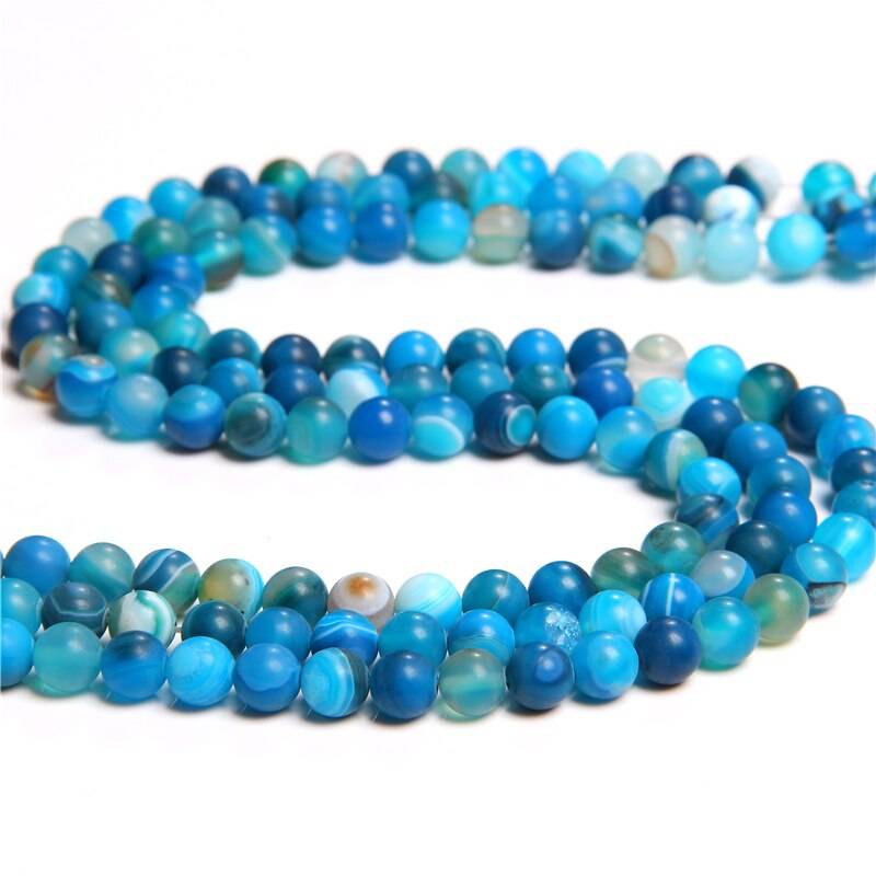 Gray Smoky Agates Beads