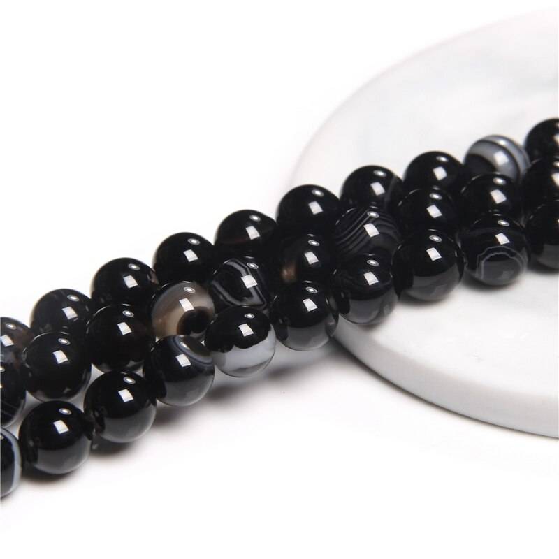 Gray Smoky Agates Beads