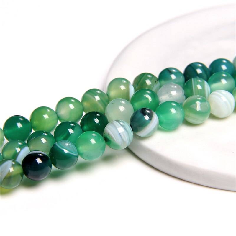 Gray Smoky Agates Beads