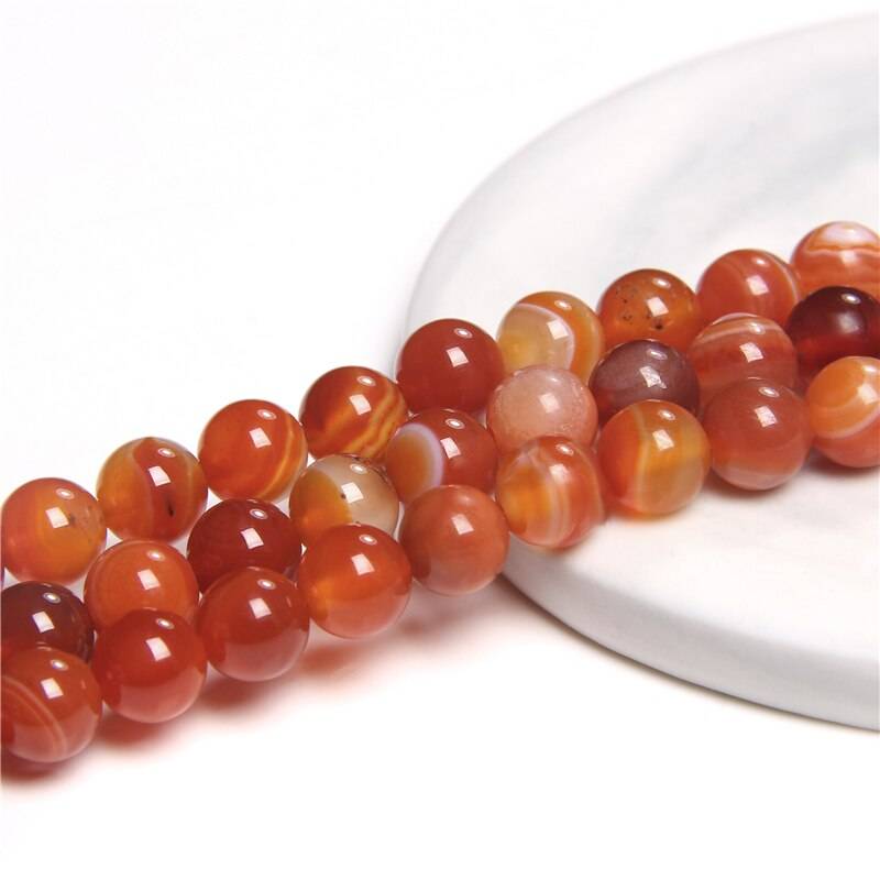 Gray Smoky Agates Beads