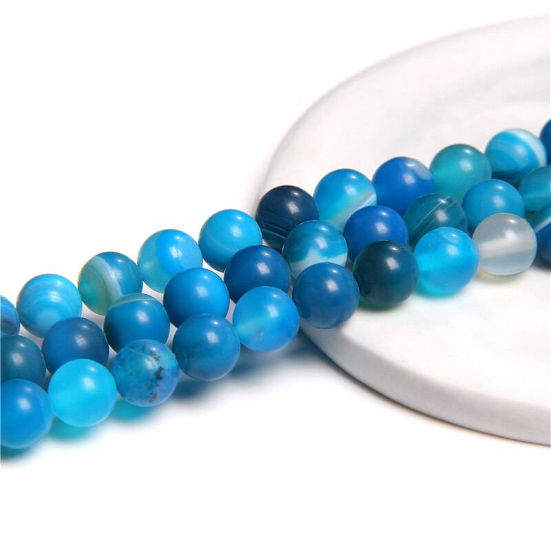Gray Smoky Agates Beads