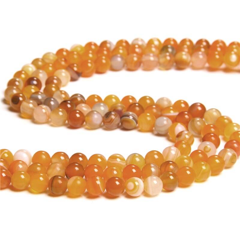 Gray Smoky Agates Beads