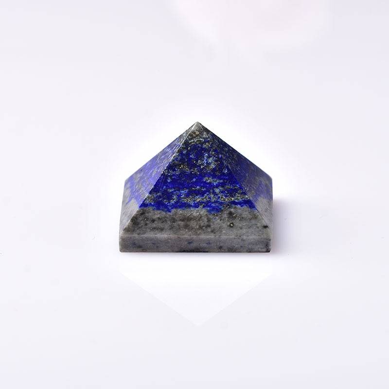 Natural Powder Pyramid Quartz Crystal Stone