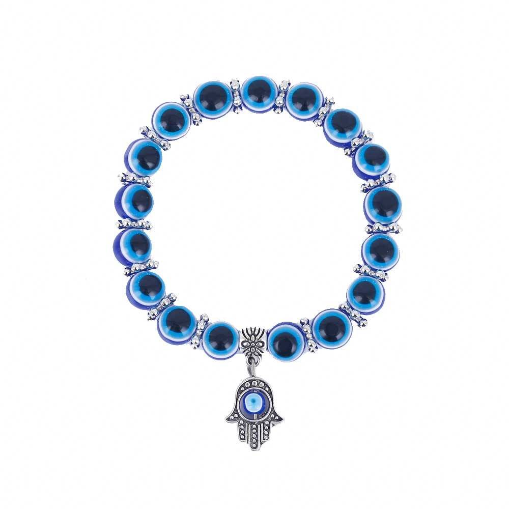 Women's Blue Eye Palm Bracelet