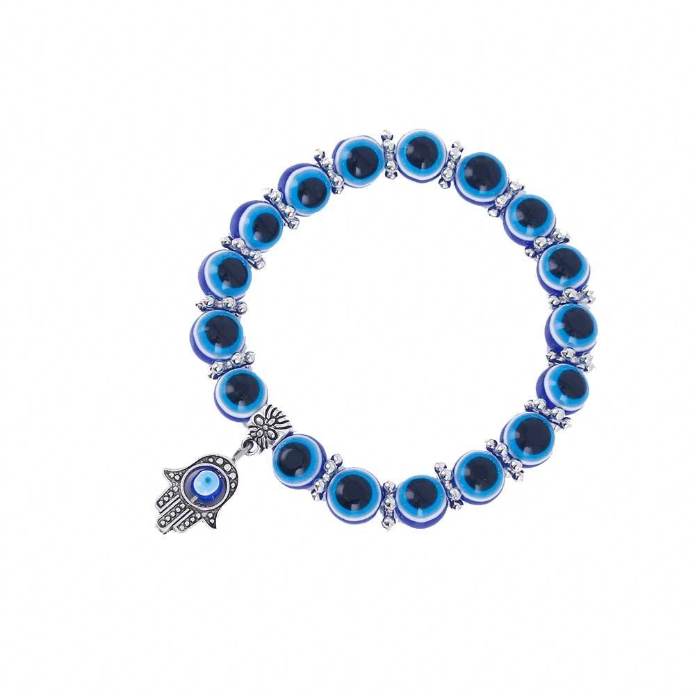 Women's Blue Eye Palm Bracelet