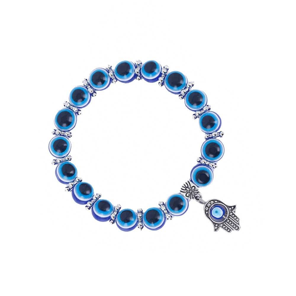 Women's Blue Eye Palm Bracelet