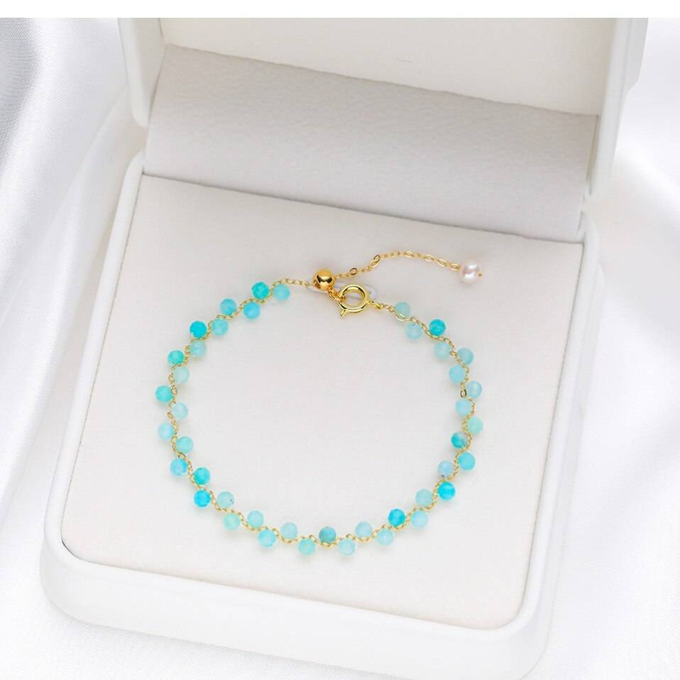 Natural Stone Tourmaline Bracelet