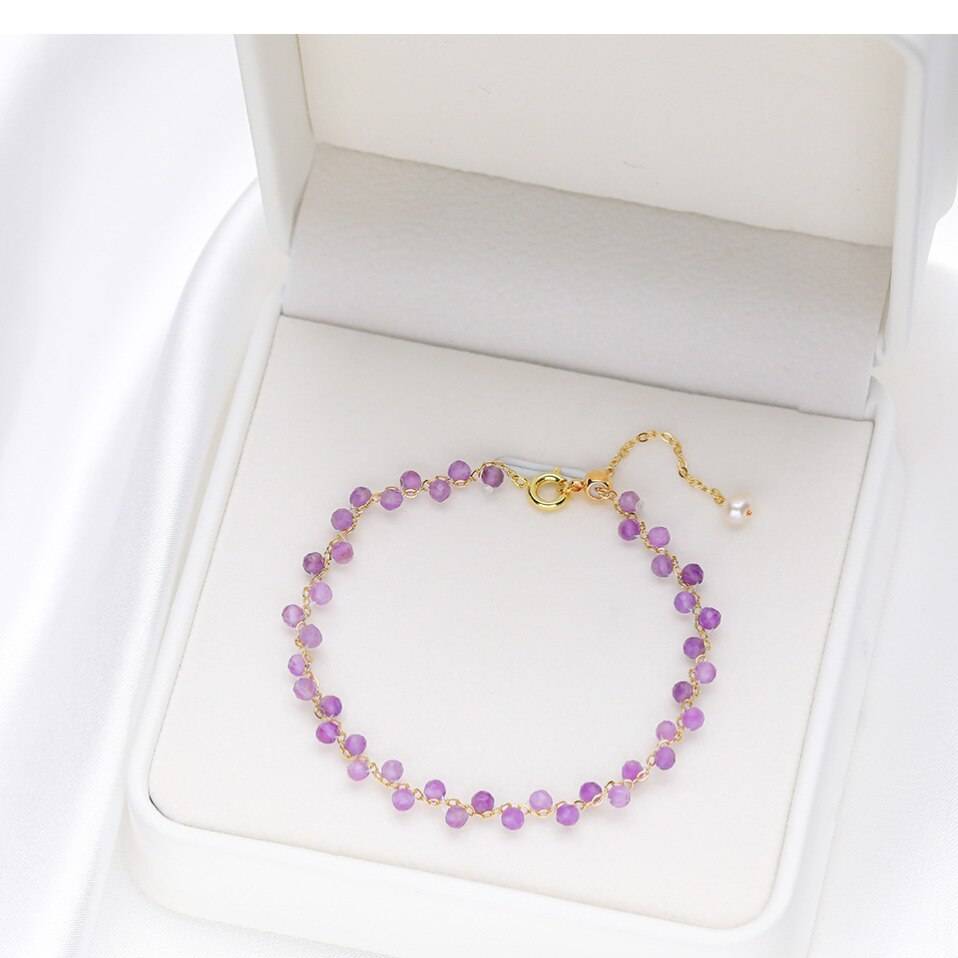 Natural Stone Tourmaline Bracelet