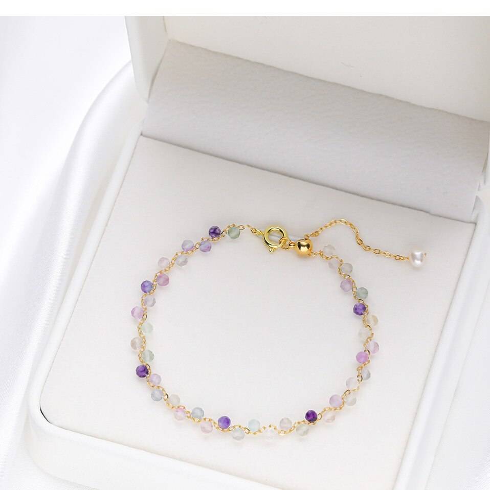 Natural Stone Tourmaline Bracelet