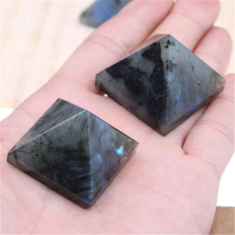 Natural Labradorite Moonstone Quartz Crystal