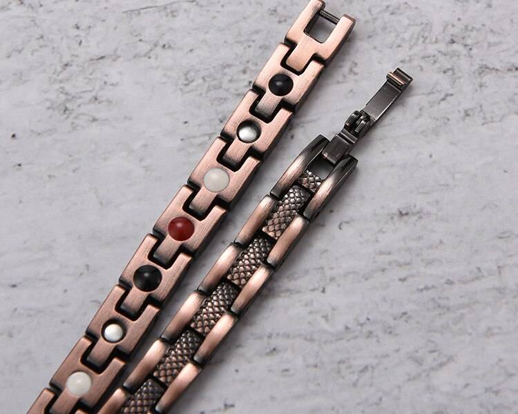 Copper Slim Magnetic Bracelet