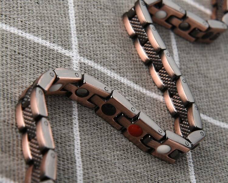 Copper Slim Magnetic Bracelet