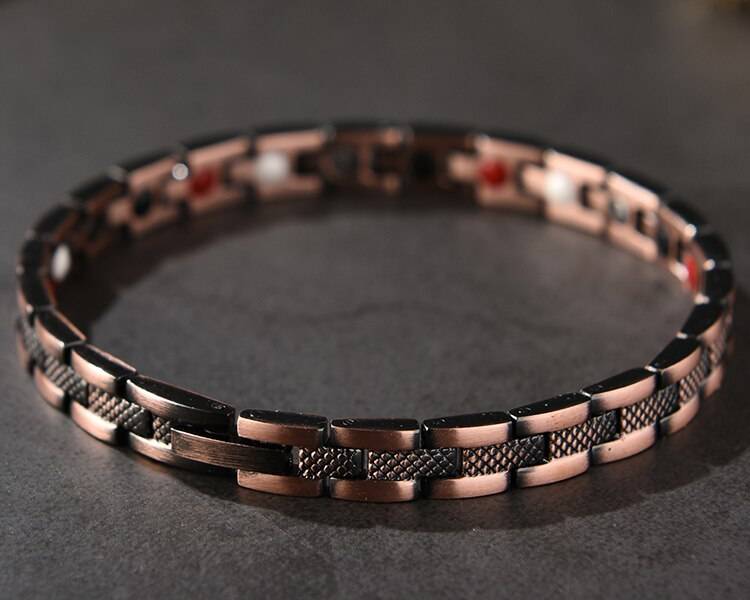 Copper Slim Magnetic Bracelet