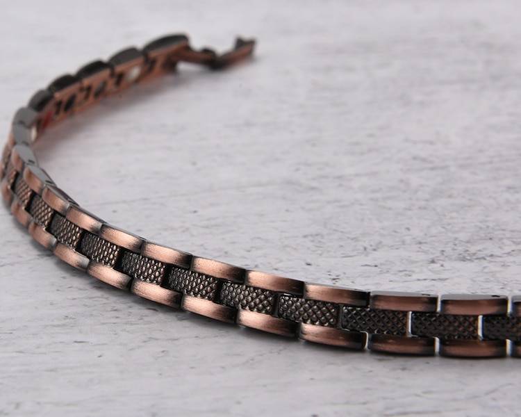 Copper Slim Magnetic Bracelet