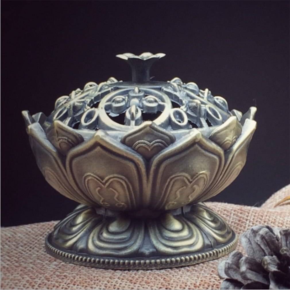 Lotus Shaped Incense Burner