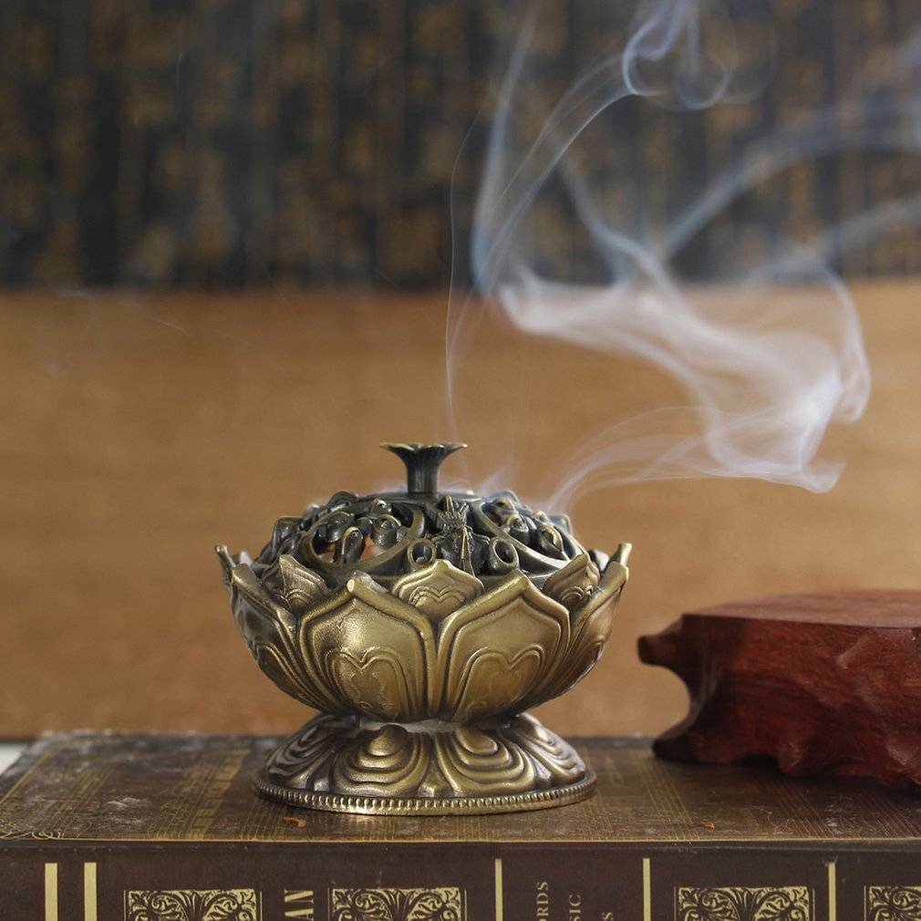 Lotus Shaped Incense Burner
