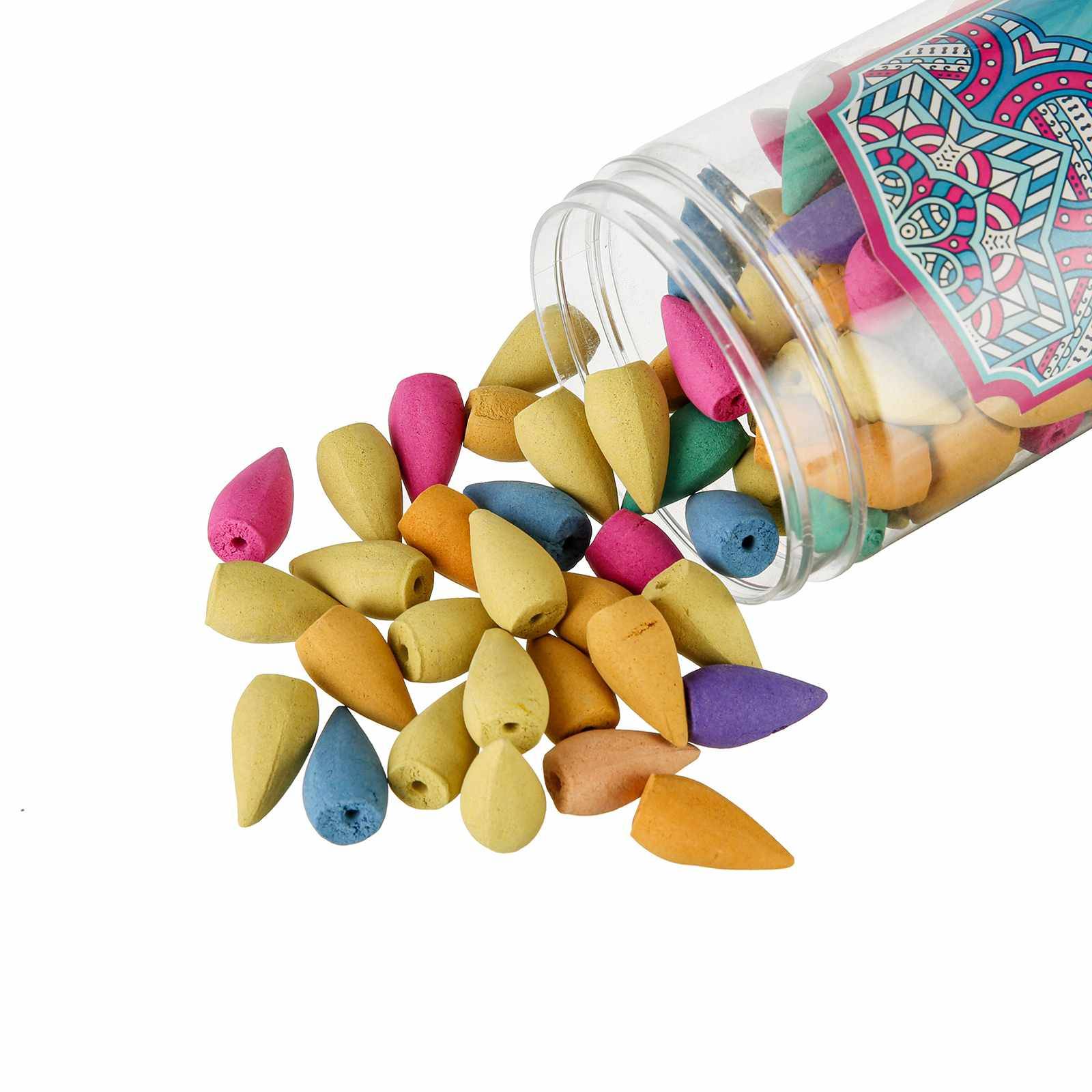 Mixed Incense Cones 200 Pcs Set