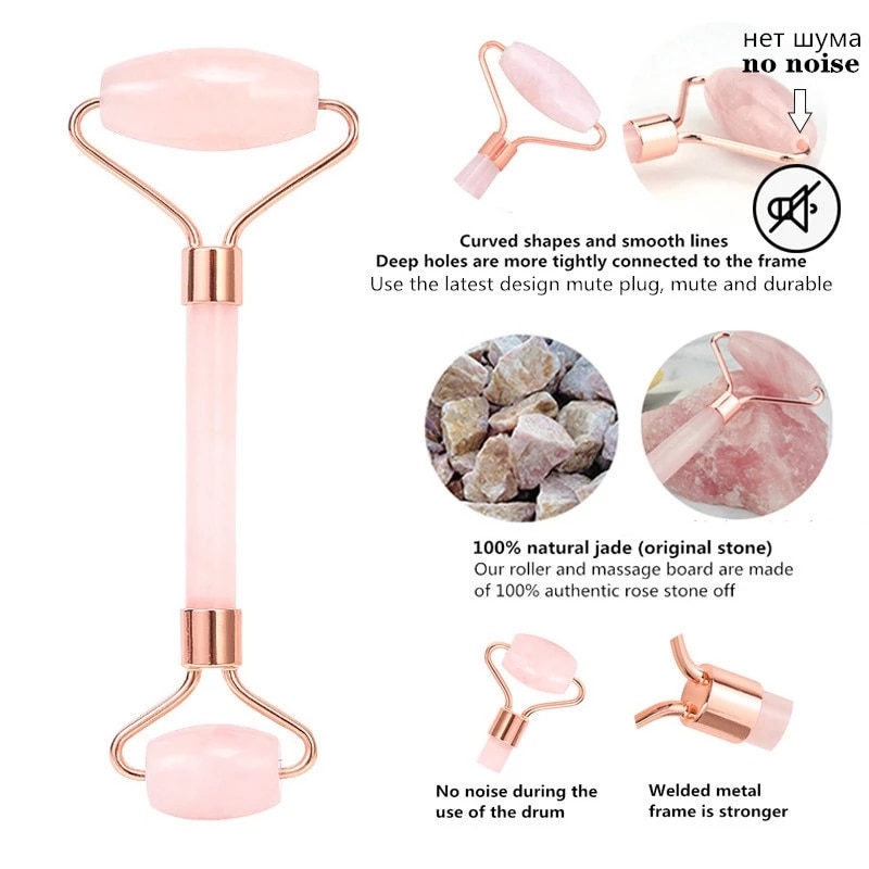 Rose Quartz Facial Massage