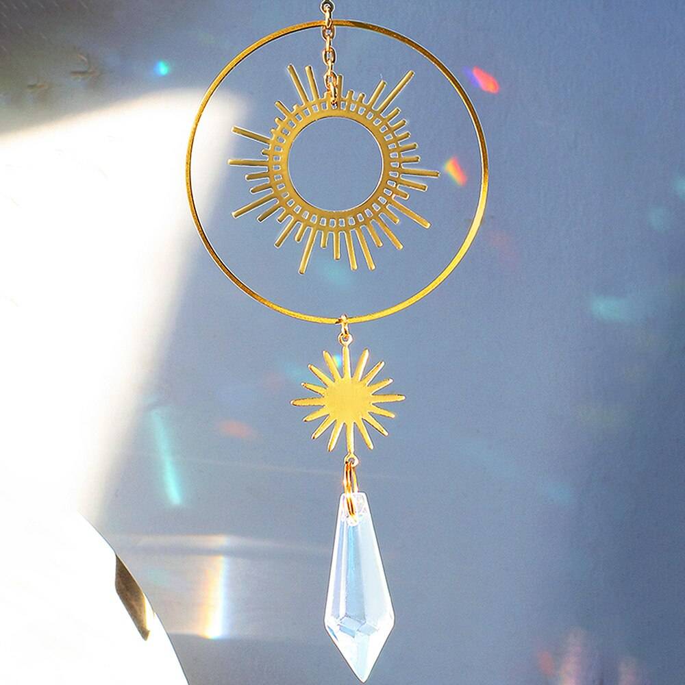 Crystal Rainbow Sun Catcher