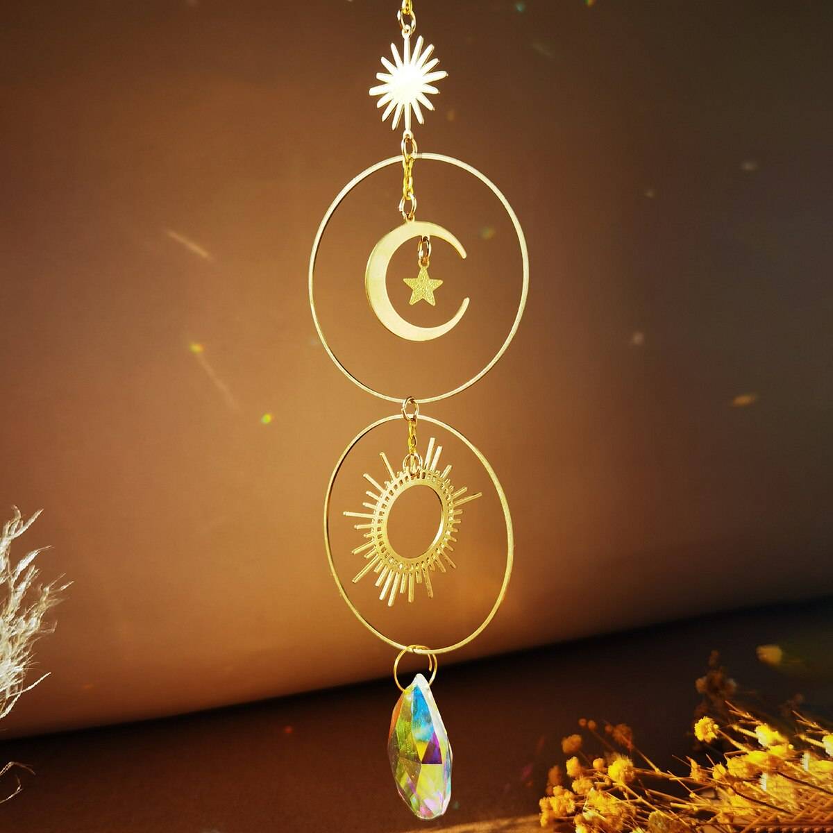 Crystal Rainbow Sun Catcher