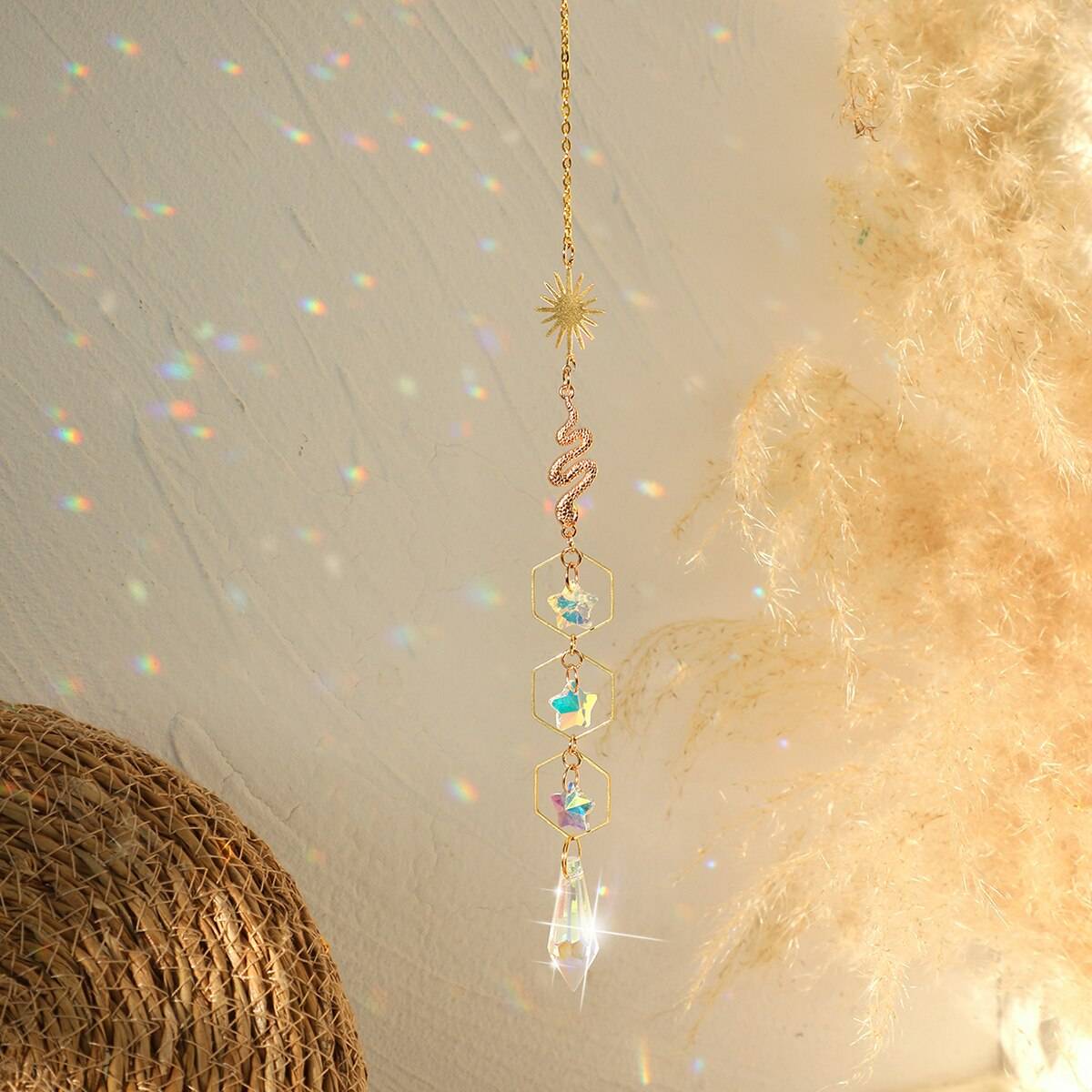 Crystal Rainbow Sun Catcher Color: sun catcher MS158 Crystal Rainbow Sun Catcher Color: sun catcher MS158
