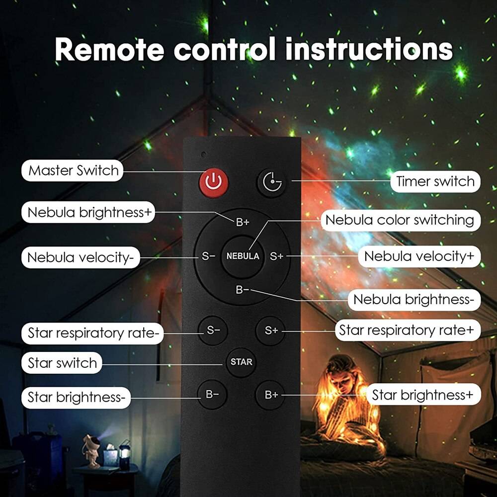 LED Galaxy Night Light  Projector