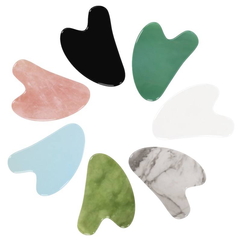 Stone Facial Scraper Massager for Face