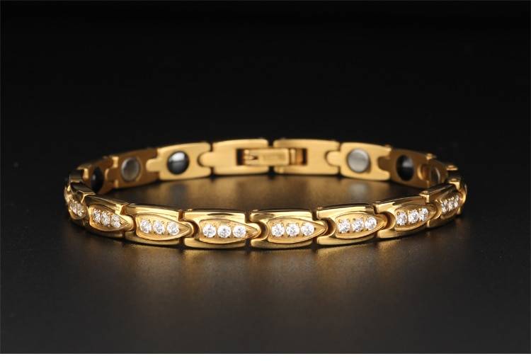 Women's Crystal Drops Healing Bracelet