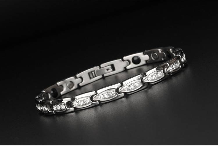 Women's Crystal Drops Healing Bracelet